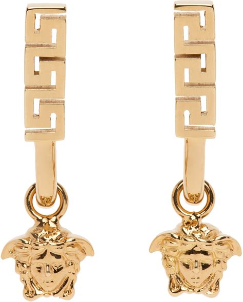 ssense versace earrings|Versace jewelry for Women .